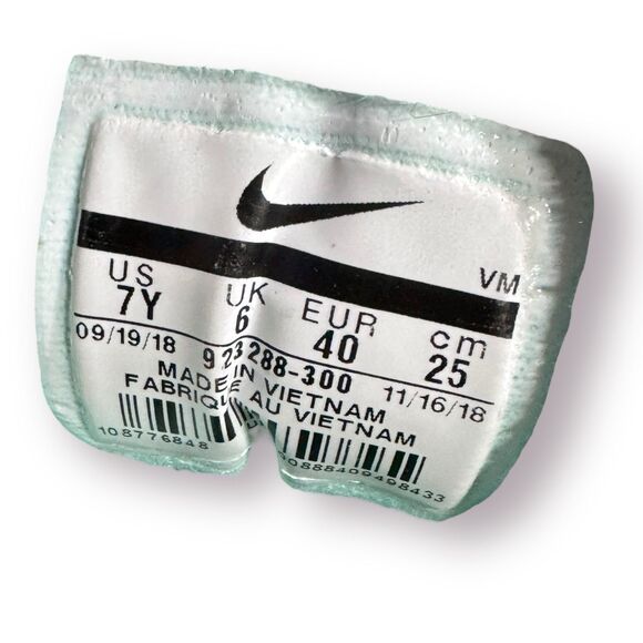 Nike Air Max 97 GS “Have A Nike Day” Size 7Y Tropical Twist Teal 923288-300 - Picture 8 of 9